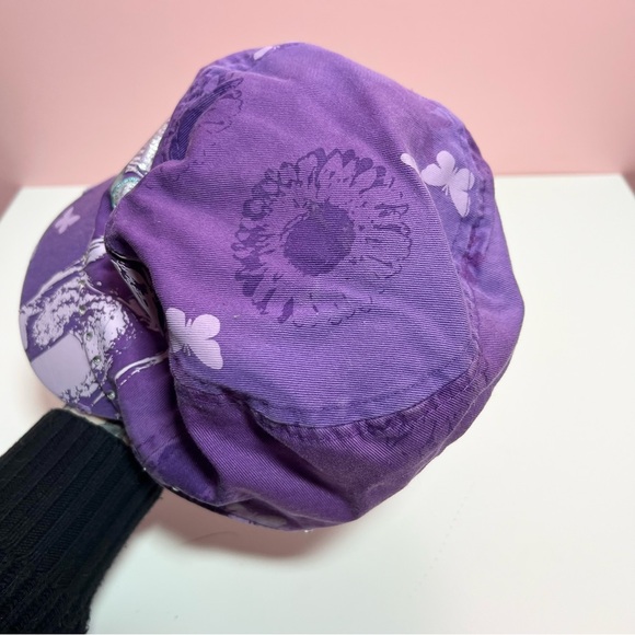 Vintage y2k 2000s mcbling purple Hannah Montana rhinestone hat - Picture 5 of 8